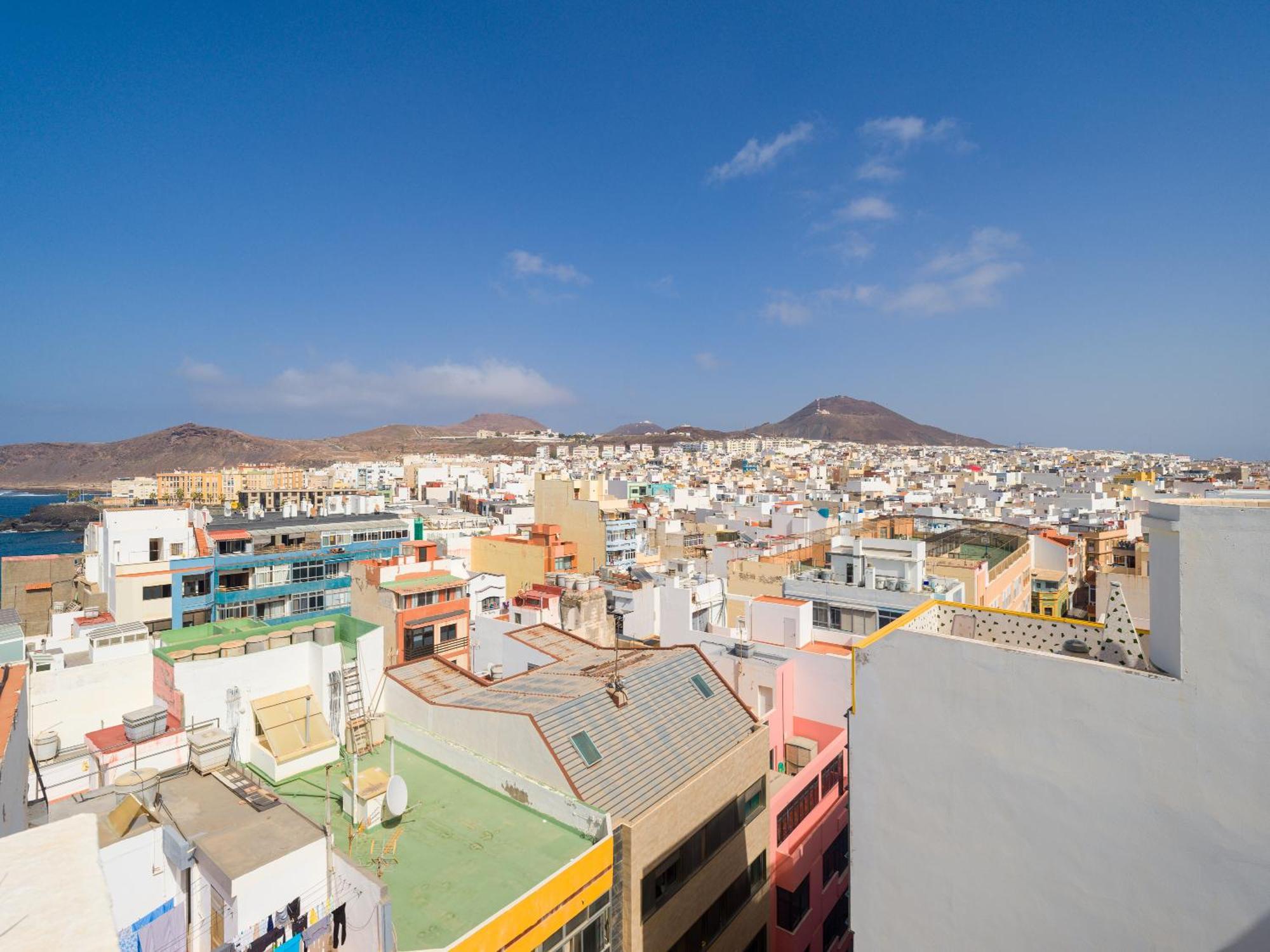 Casita Canaria Playa Beachfront Access & Lateral Ocean View With Terrace ラスパルマス・デ・グランカナリア エクステリア 写真