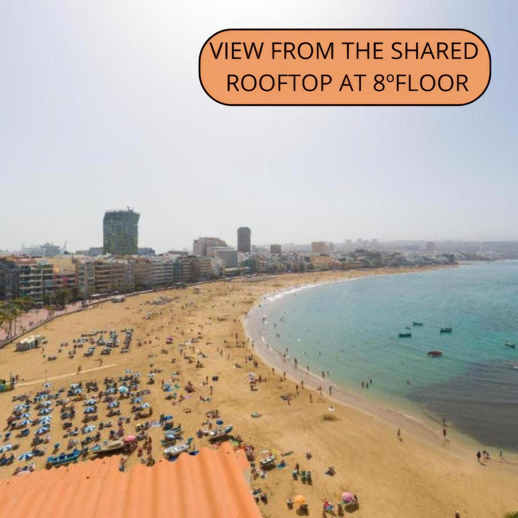 Casita Canaria Playa Beachfront Access & Lateral Ocean View With Terrace ラスパルマス・デ・グランカナリア エクステリア 写真